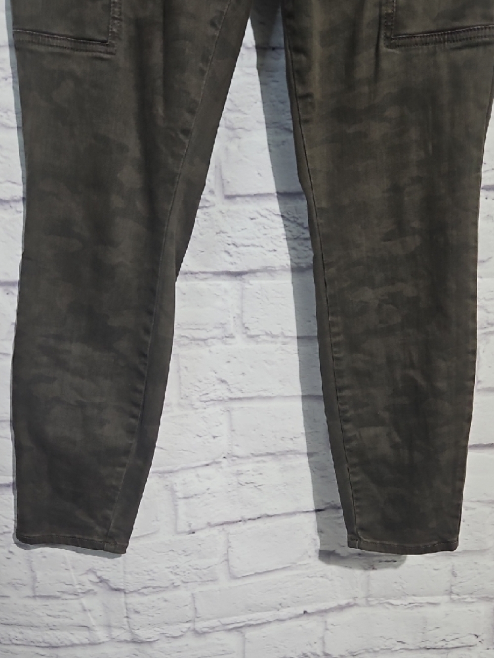 pistola Olive Green Camo Skinny Cargo Jeans - Picture 4 of 8